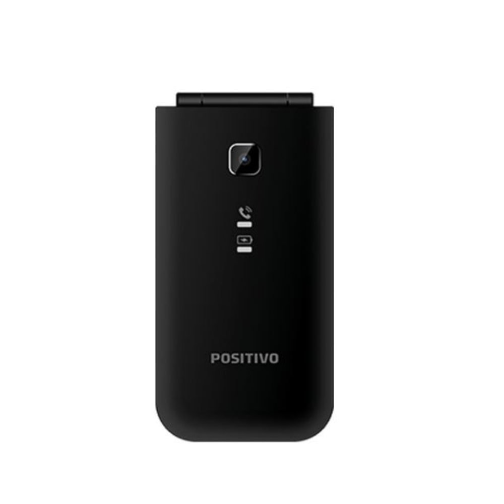 Celular Positivo P51 - Dual Chip, Preto, Tela 2.4", 4G, QVGA, 128MB