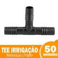 Tee Irrigação Interno Rebouças 90 3/4 Preto - Embalagem 50 Unidades