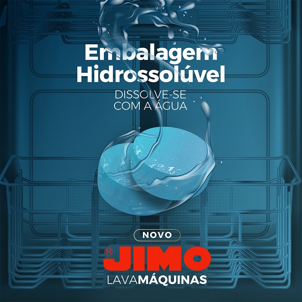 Jimo Lava Máquinas de Lavar Louças 2 Pastilhas 17g