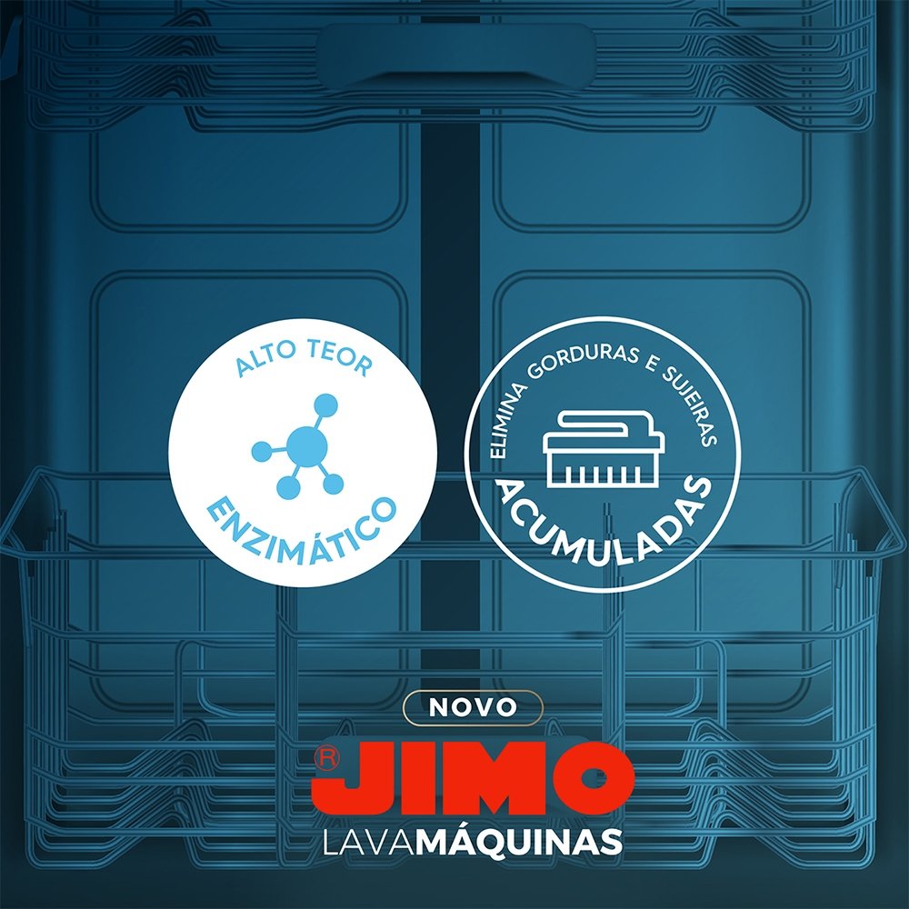 Jimo Lava Máquinas de Lavar Louças 2 Pastilhas 17g