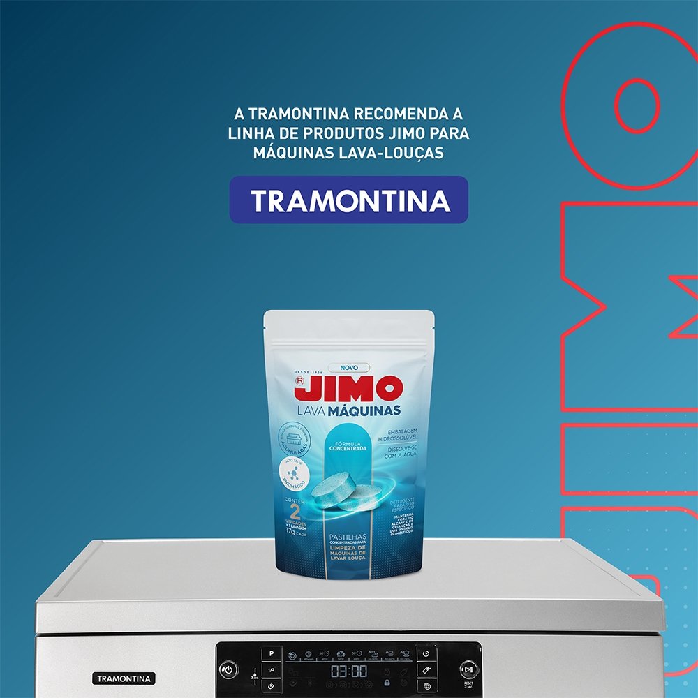 Jimo Lava Máquinas de Lavar Louças 2 Pastilhas 17g