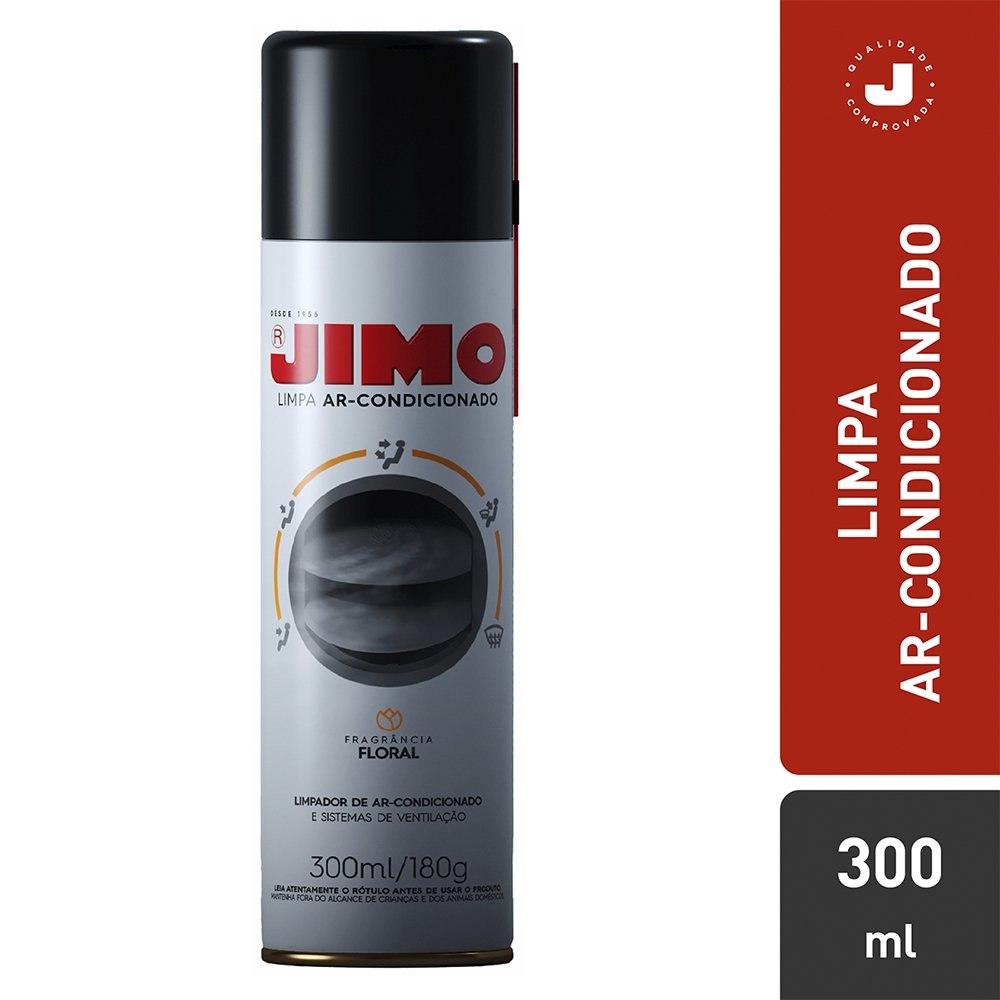 Limpa Ar-Condicionado Automotivo Jimo Floral 300ml