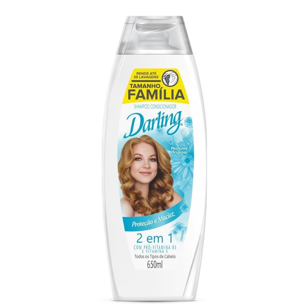Shampoo Darling 2 em 1 Original 650ml