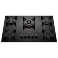 Fogão Cooktop 5 Bocas Atlas UTOP - Tripla Chama, Preto, Bivolt