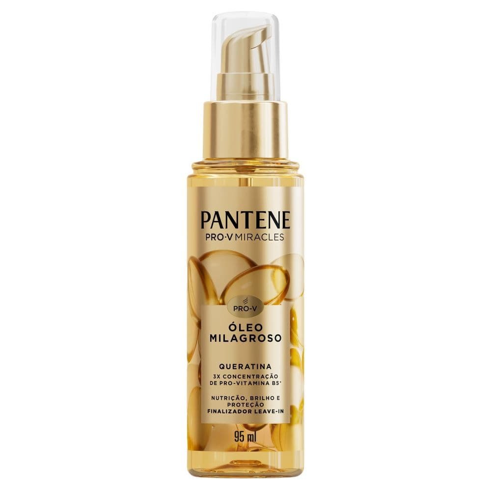 Óleo Capilar Pantene Oil Queratina 95ml