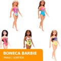 Boneca Barbie Praia Surpresa Sortida DWJ99
