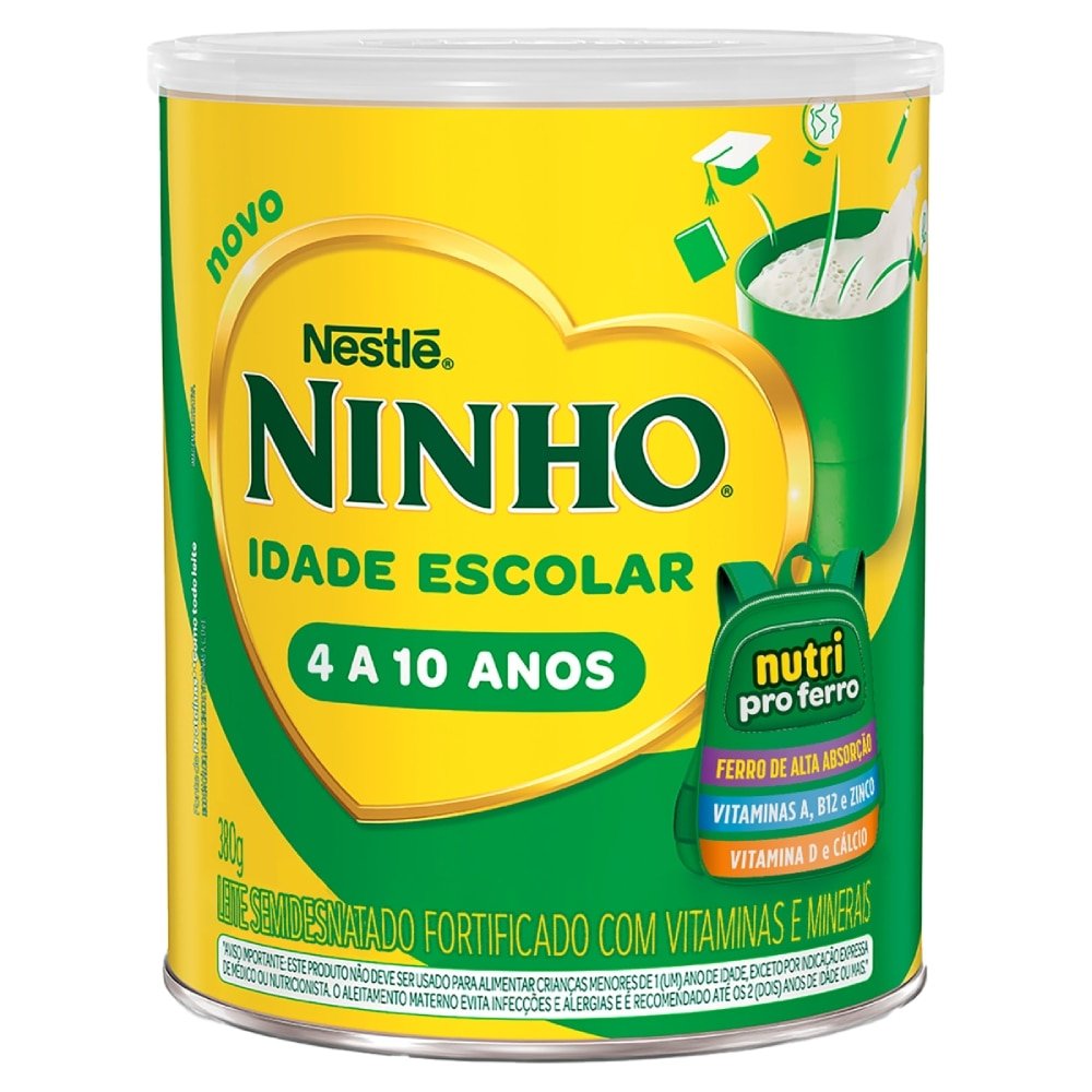 Leite em Pó Ninho Idade Escolar 380g