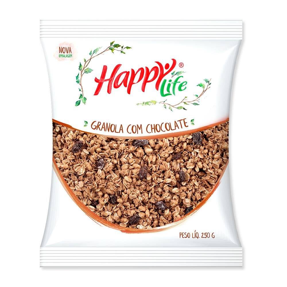 Granola Chocolate Happy Life 250g