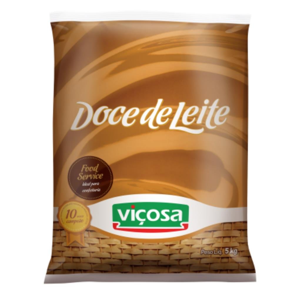 Doce De Leite Viçosa 5Kg Bag Puro