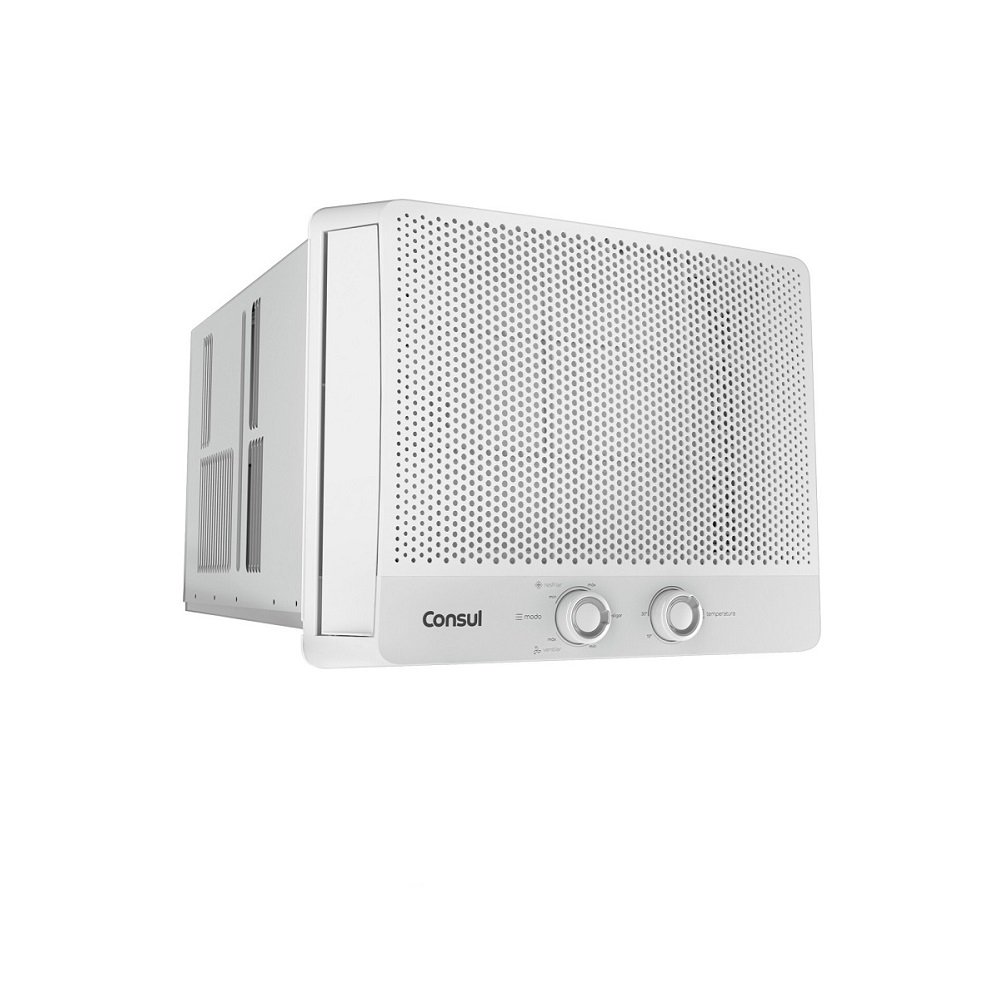 Ar Condicionado De Janela Consul 12.000 Btu/H Frio Monofasico Mecanico Branco Ccb12fbbna - 127V