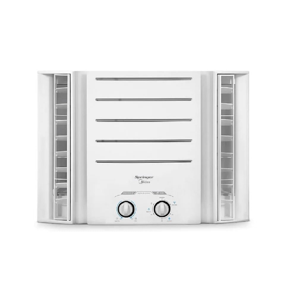 Ar Condicionado Janela Springer Midea 7500 Btu/H Quente E Frio Mecânico Qqk075bb - 220 Volts