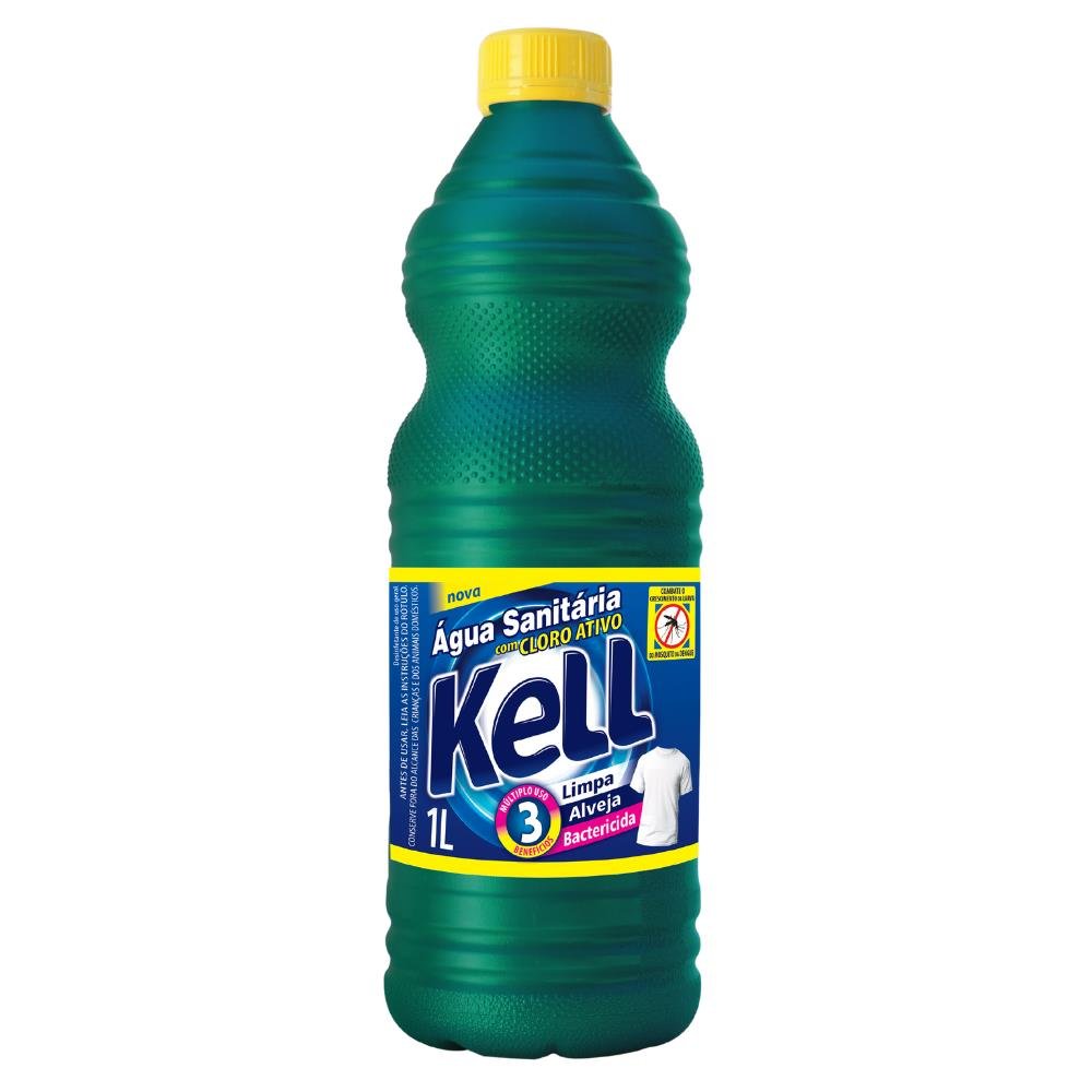 Agua Sanitaria Kell 1 litro 12x1L