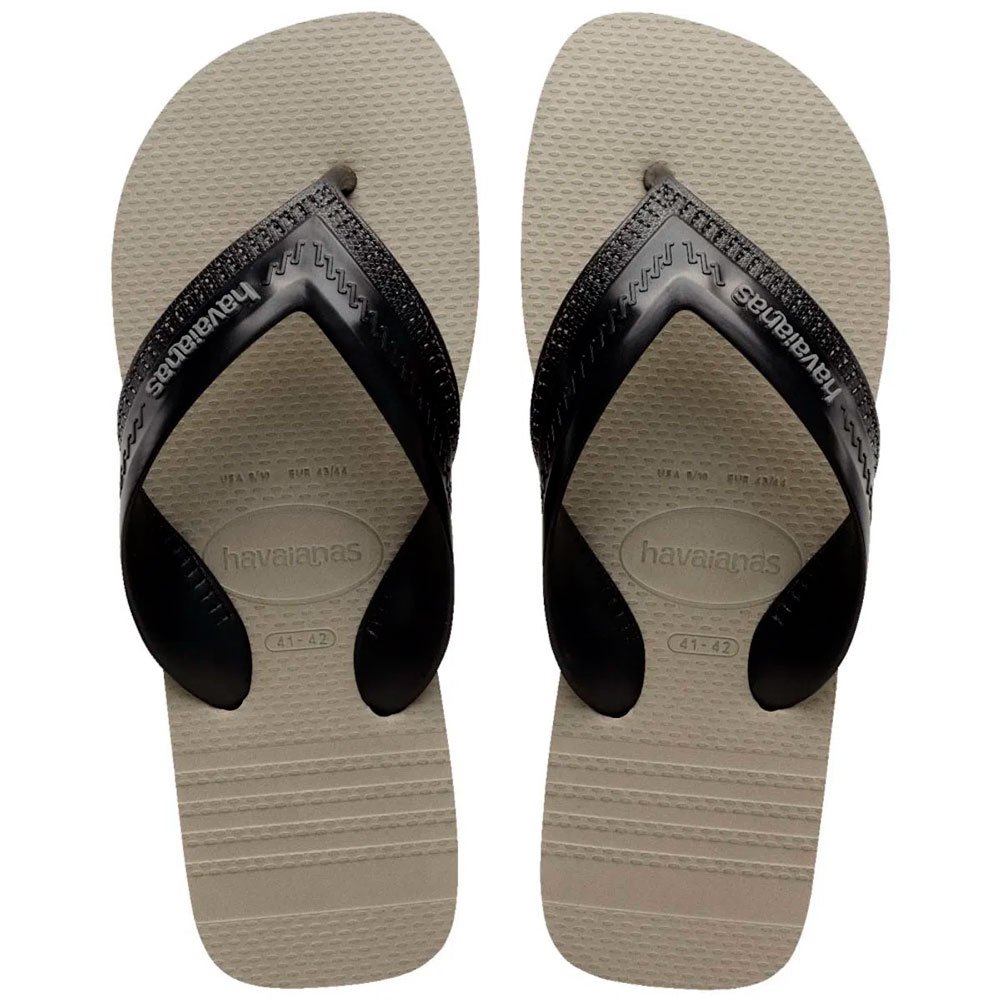 Havaianas Hybrid Be 7472 Cimento Queimado Preto 37-46 com 12 Pares