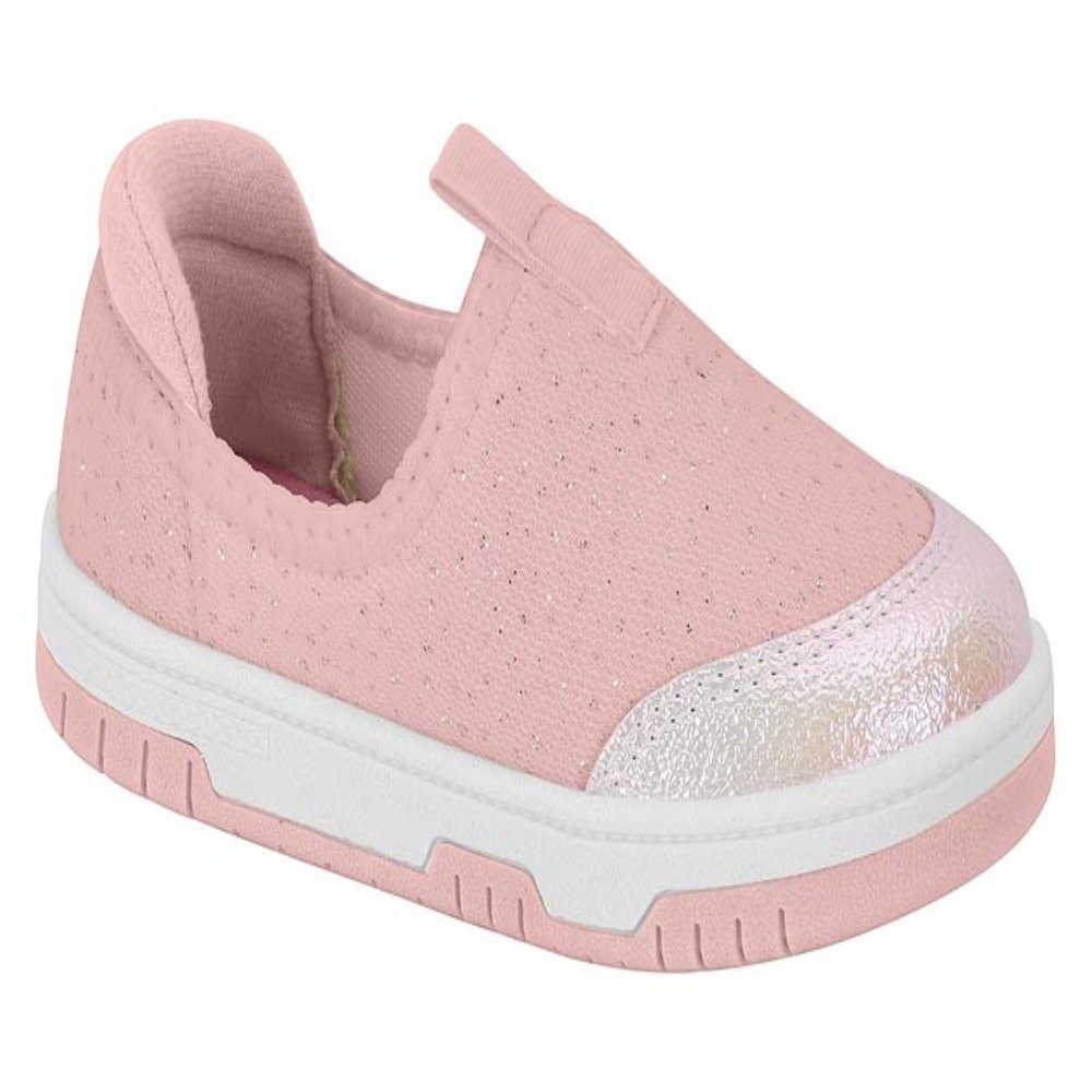 Tenis Molekinha 2728.100.26430 (17-25) - Multi Rosa 79388 com 12 Pares