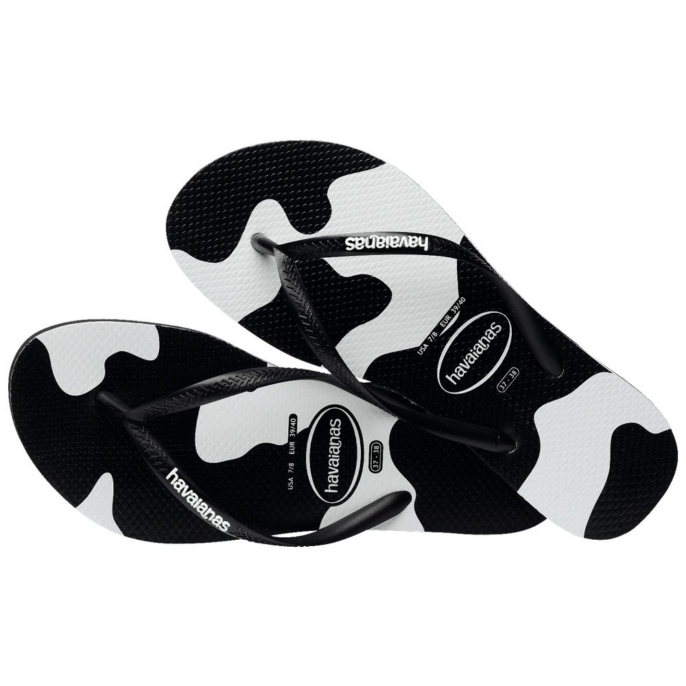 Havaianas Slim Moo Moo 0090 Preto 39/40 com 12 Pares