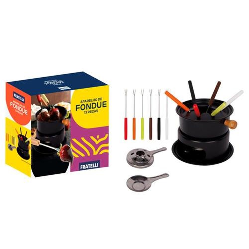 Aparelho De Fondue 13 Peças Fratelli