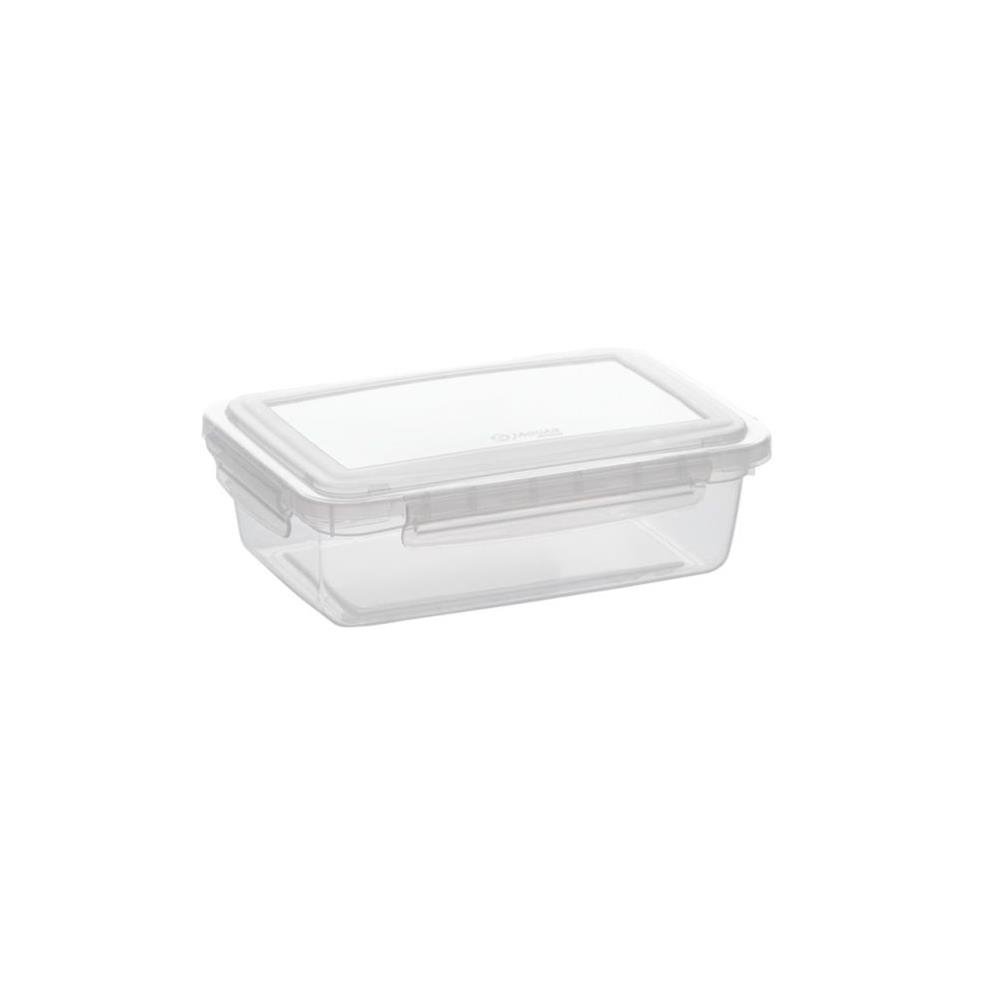 Pote Plastico Eazy Lock Retangular Baixo 0,45L Jaguar