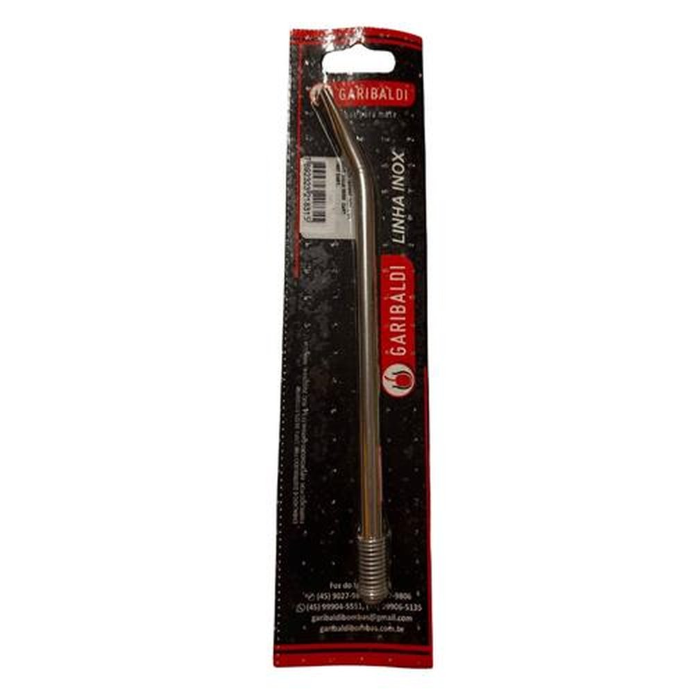 Bomba Para Tereré Inox Mola Cone