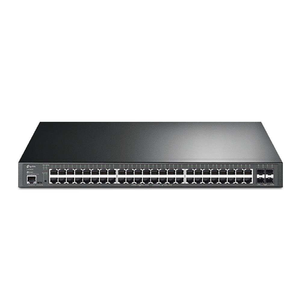 Switch Tp-Link Poe+ Gigabit 4P SFP 48 Portas Tl-Sg3452xp