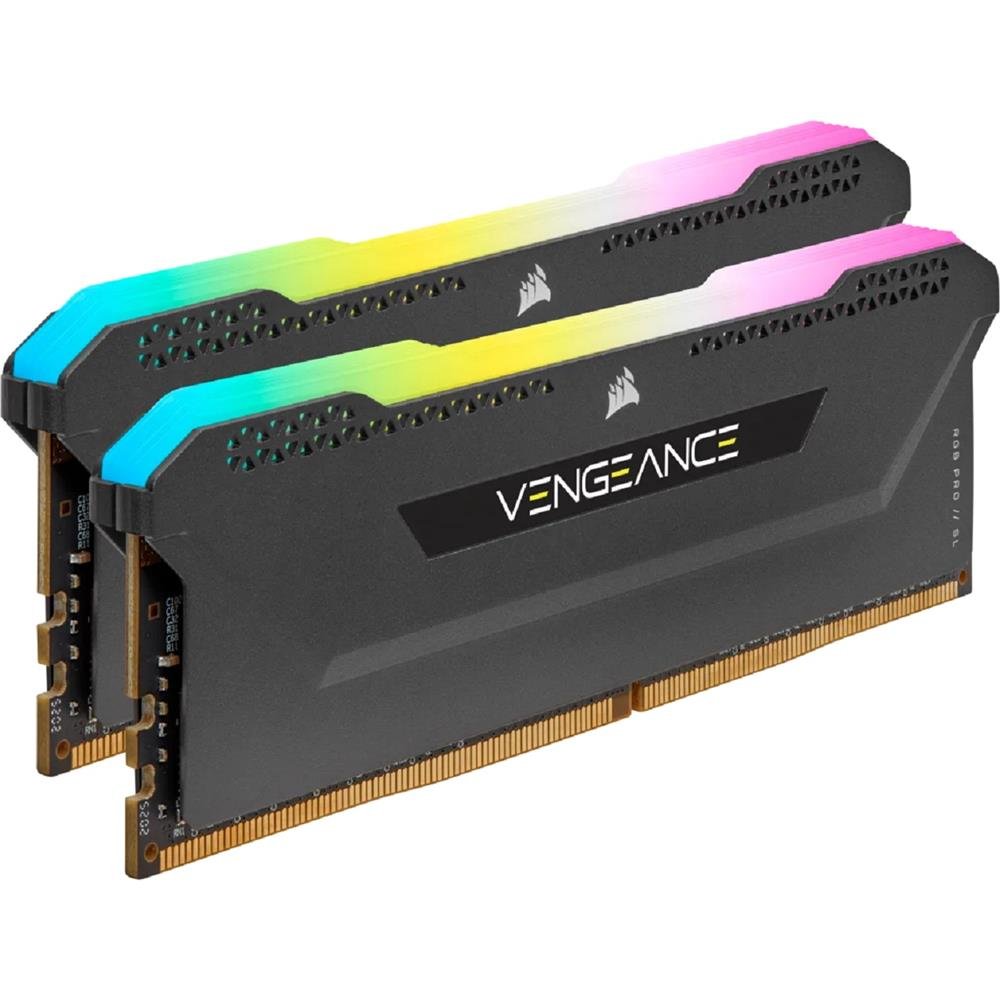 Memória Ddr4 Corsair Vengeance Pro Sl Rgb, 32Gb (2X 16Gb), 4000Mhz, Preto