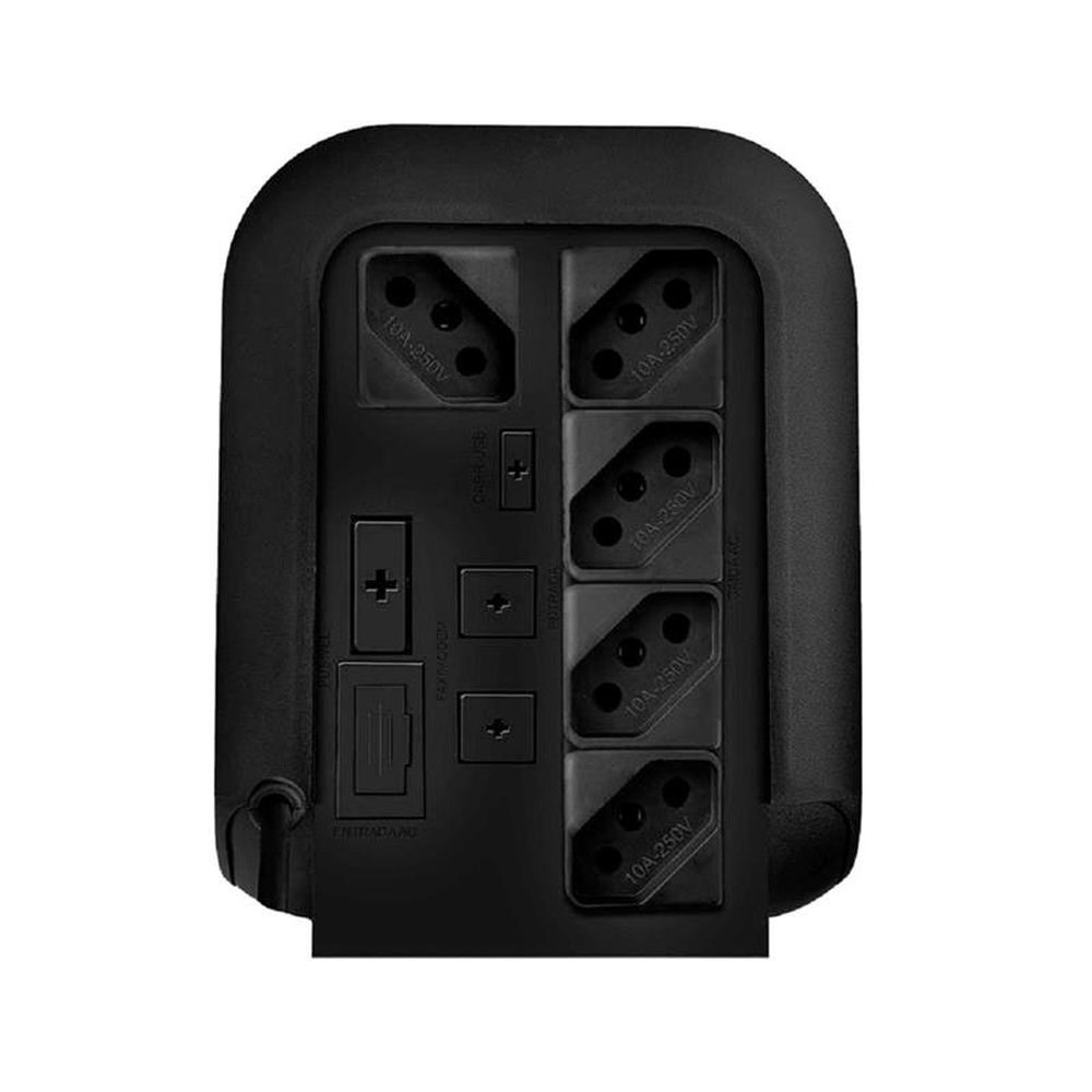 Estabilizador Coletek Energia ES-2000VA-BA, Bivolt Automatico, 115V, 5 tomadas
