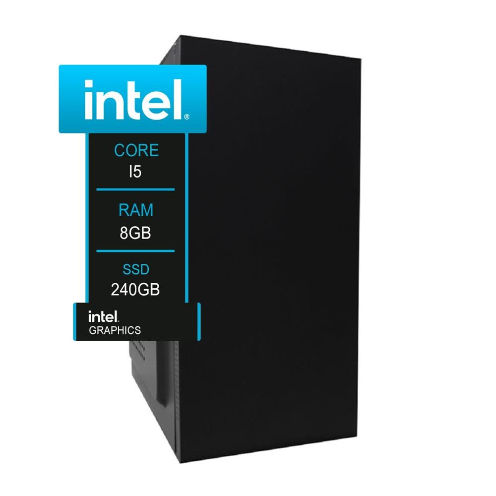 Pc Yon Pro, Intel Core I5-3470, 8Gb Ddr3, Ssd Sata 240Gb