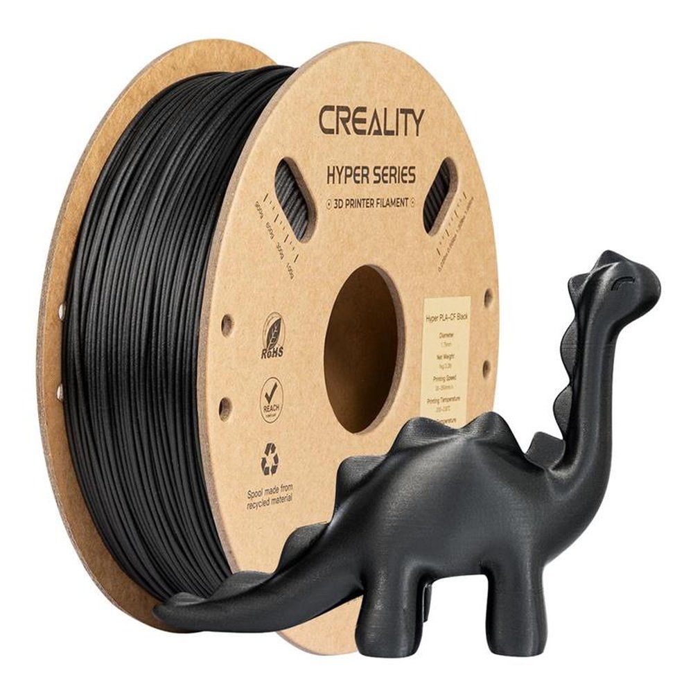 Filamento Creality Hyper Pla Cf (preto) 1,75mm 3301060015