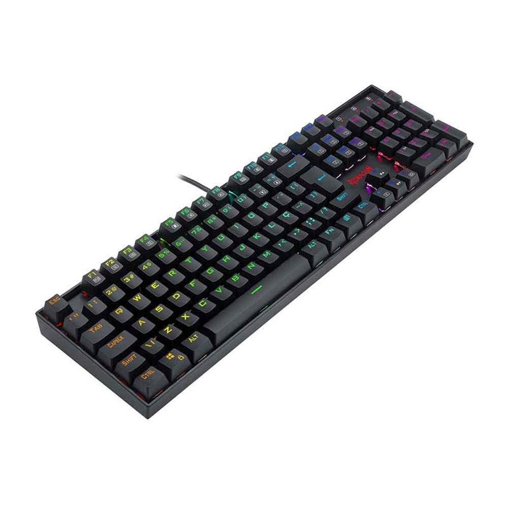 Teclado Com Fio Mecânico Redragon Mitra K551, RGB, Switch Marrom, ABNT2 - K551RGB-1 (PT-BROWN)