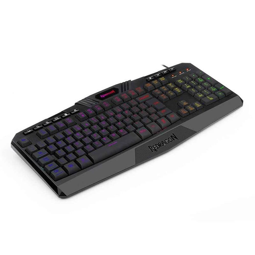 Teclado Com Fio Gamer Mecânico Redragon Harpe 2, RGB, ABNT2 - K503RGB