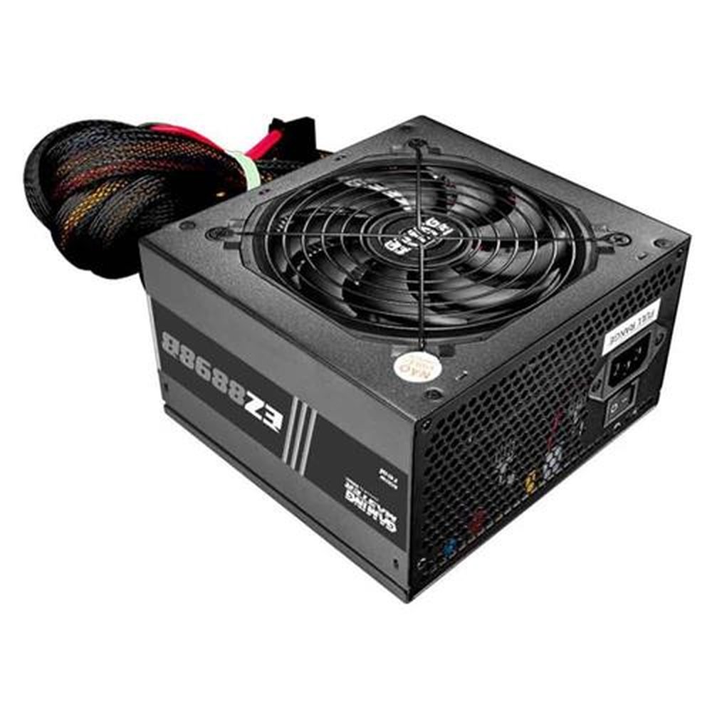 Fonte De Alimentacao K-mex Ez8898b 80 Plus Bronze 600w Preta