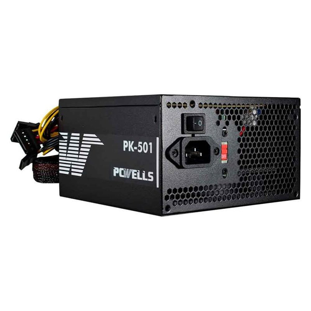 Fonte De Alimentacao K-mex Pk-501 300w Atx Preto