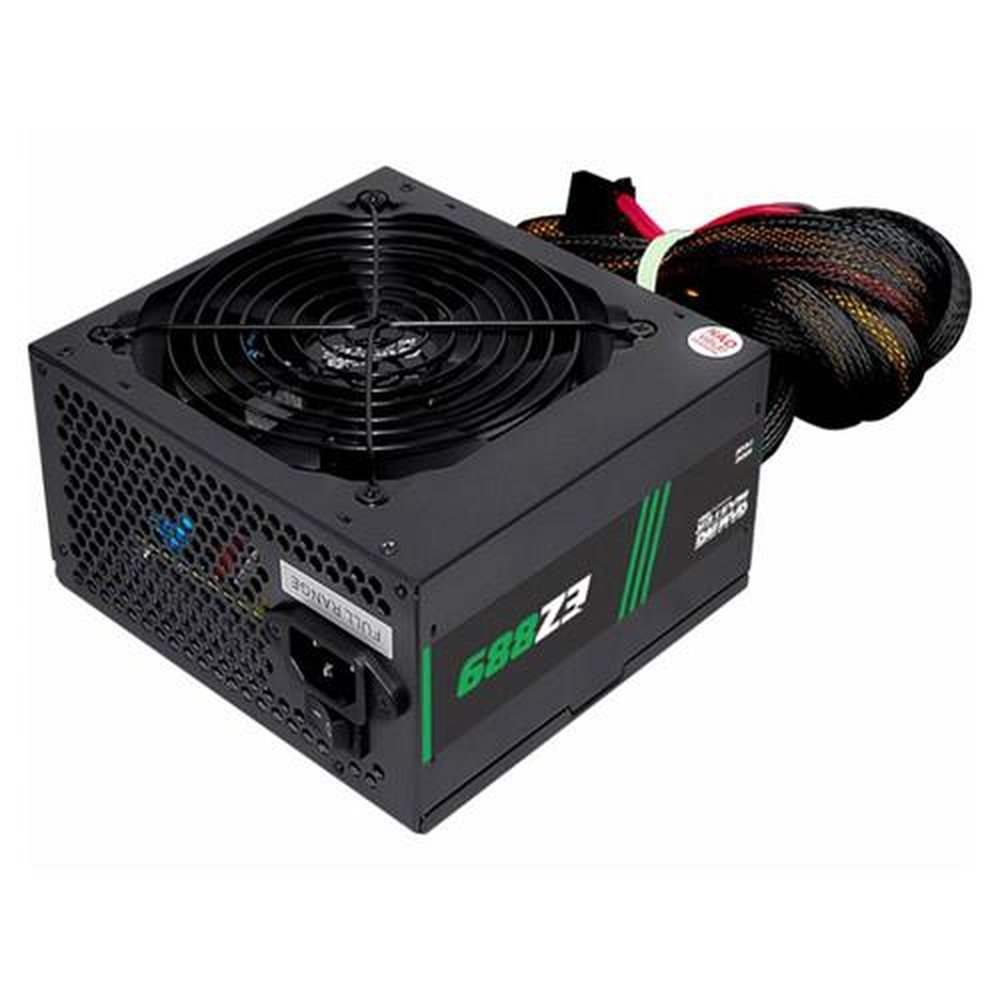 Fonte De Alimentacao K-mex Ez8898f 500w 80 Plus White