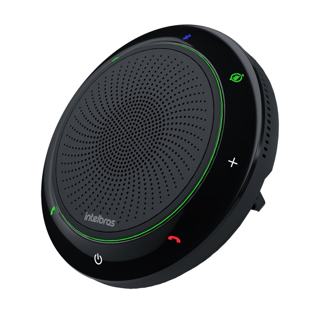 Microfone P/ Conferência Cap 200 Bt, Omnidirecional, Bluetooth, Preto, 4290200, Intelbras
