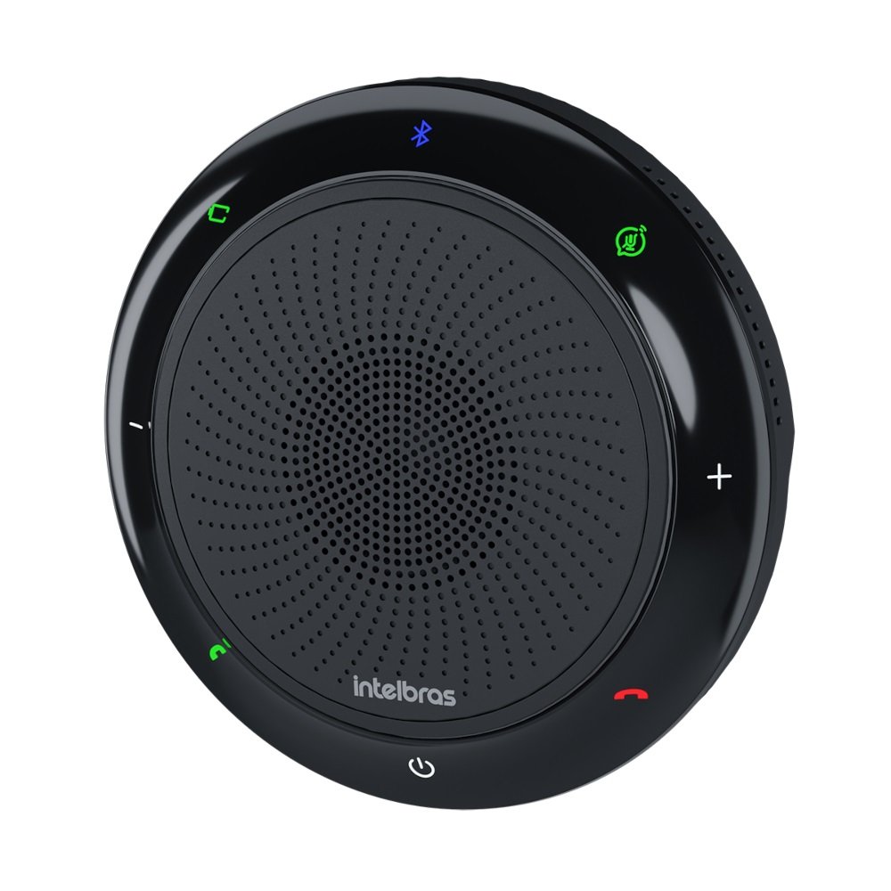 Microfone P/ Conferência Cap 200 Bt, Omnidirecional, Bluetooth, Preto, 4290200, Intelbras