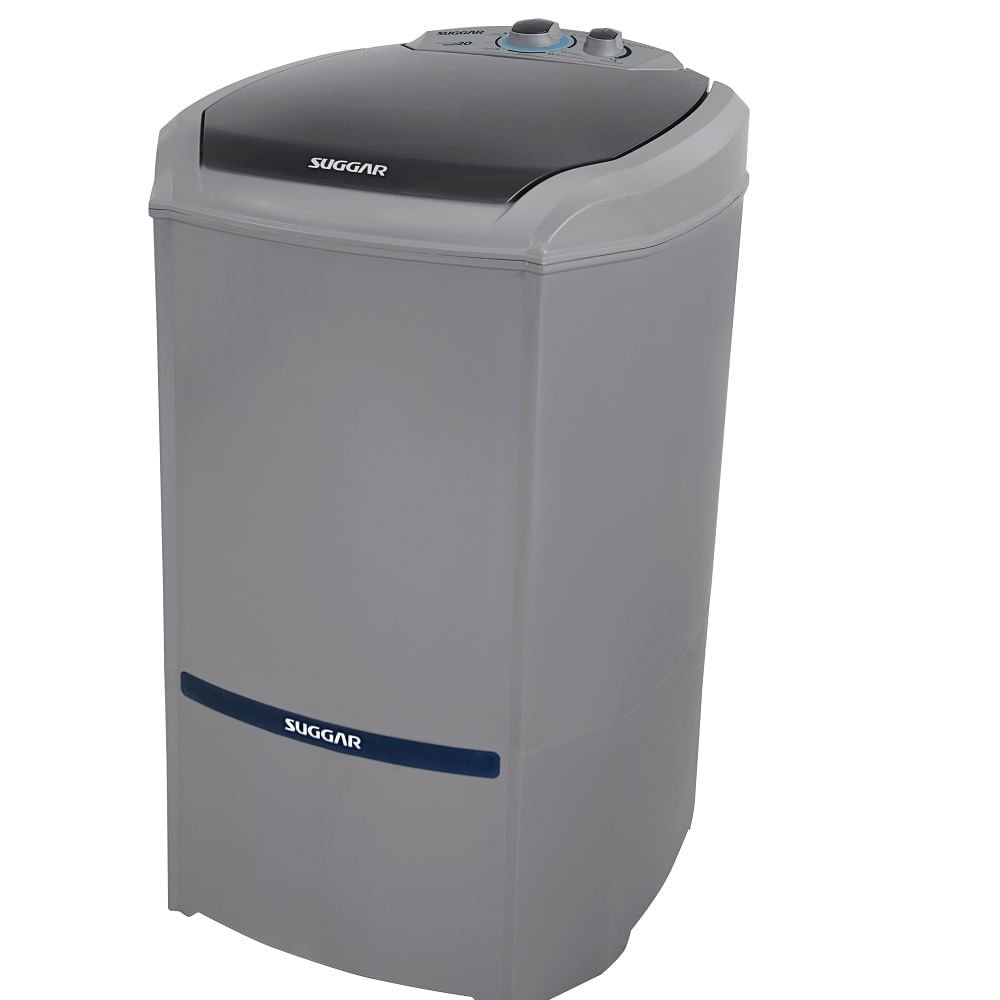 Lavadora de Roupas Suggar 20Kg Semiautomática Lavamax Eco Prata LE2002PR ¿ 220 Volts