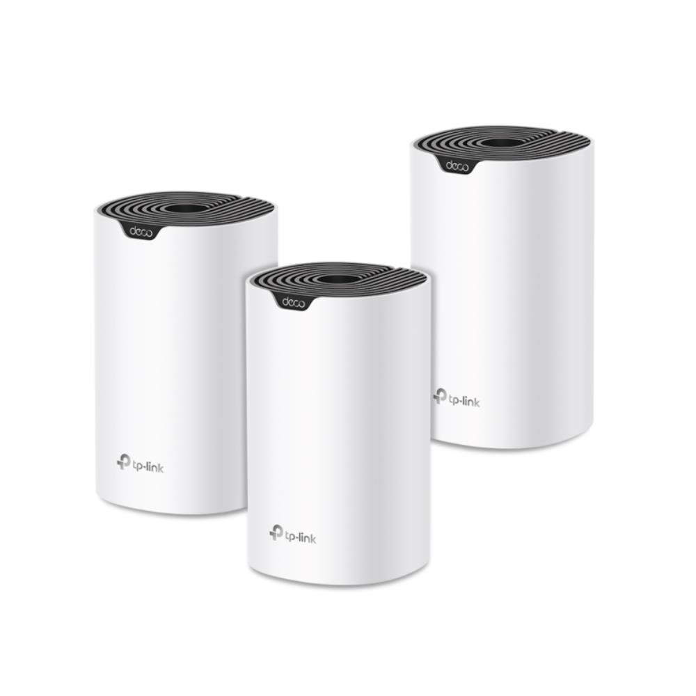 Kit Roteador TP-Link Deco S7, Wi-Fi, Gigabit Ethernet AC 1900Mbps, Dual-Band, 3 Pack - Deco S7(3-pack)