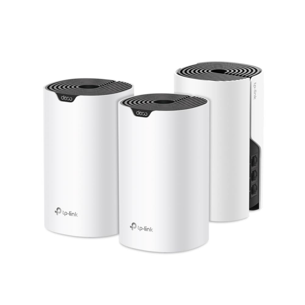 Kit Roteador TP-Link Deco S7, Wi-Fi, Gigabit Ethernet AC 1900Mbps, Dual-Band, 3 Pack - Deco S7(3-pack)