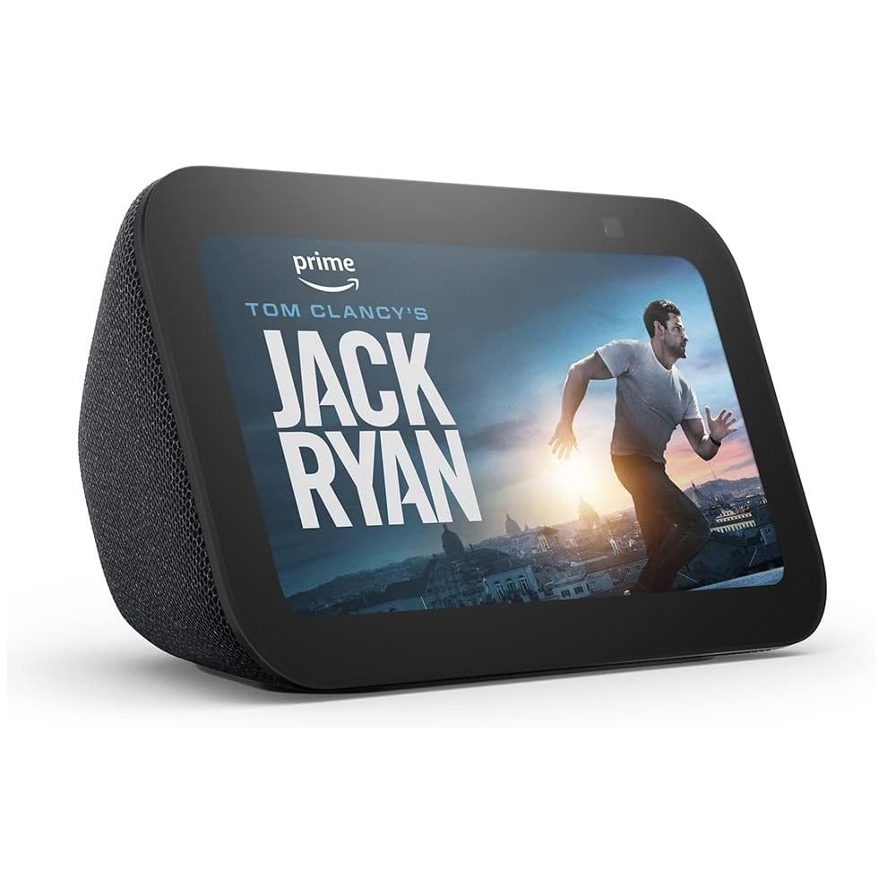 Echo Show 5 Preta (3ª Geração - 2023), Display De 5,5" Com Alexa E Camera De 2Mp, Amazon