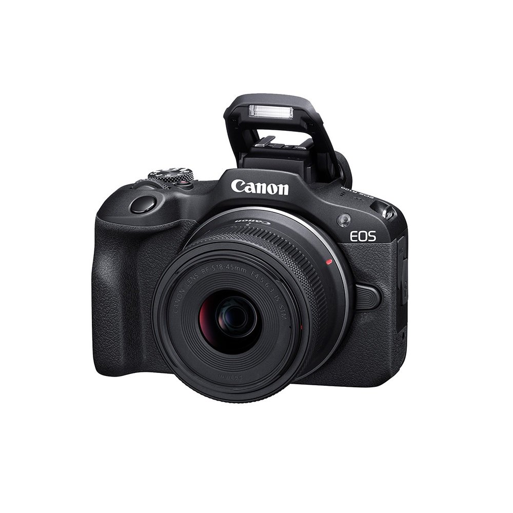 Camera Digital Eos R100 Mirrorless + Lente 18-45mm, Canon