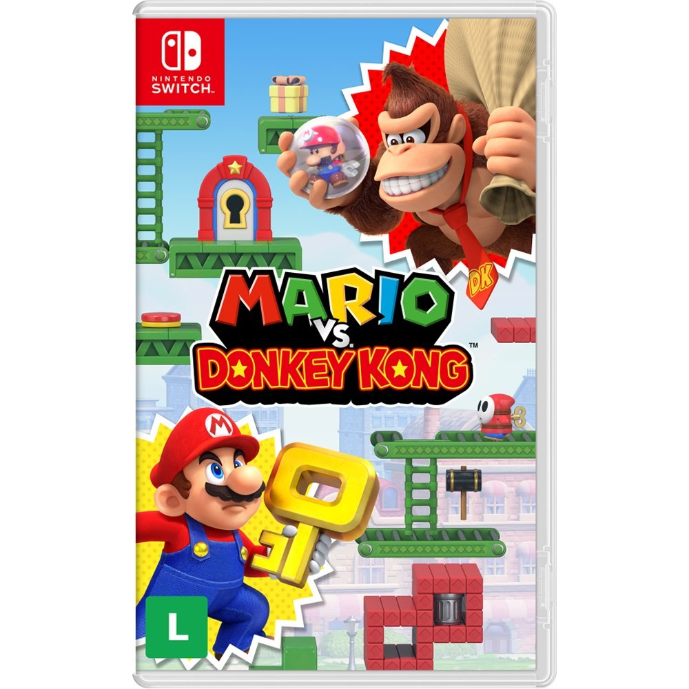 Jogo Switch Mario Vs Donkey Kong , Nintendo