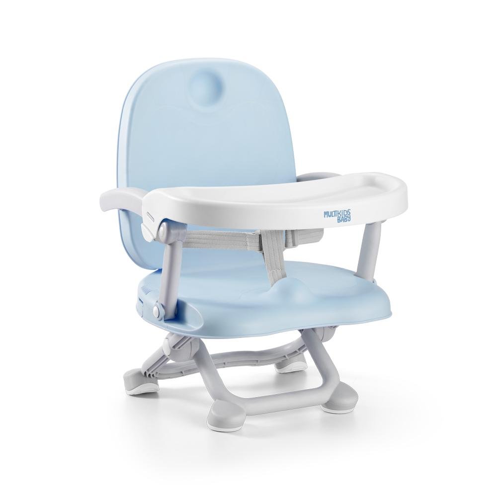 Cadeira de alimentação elevatoria Peanuts 6M-15kgs Azul Multikids Baby - BB107