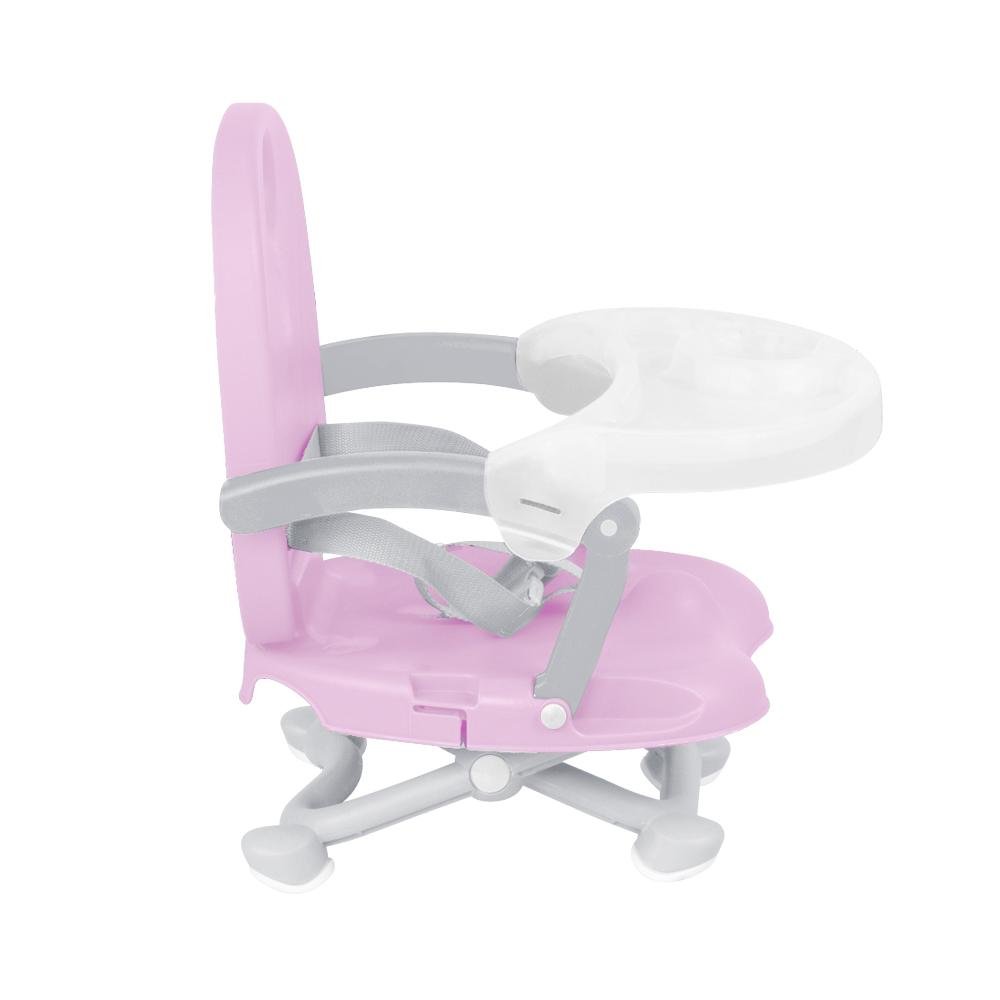 Cadeira de alimentação elevatoria Peanuts 6M-15kgs Rosa Multikids Baby - BB108
