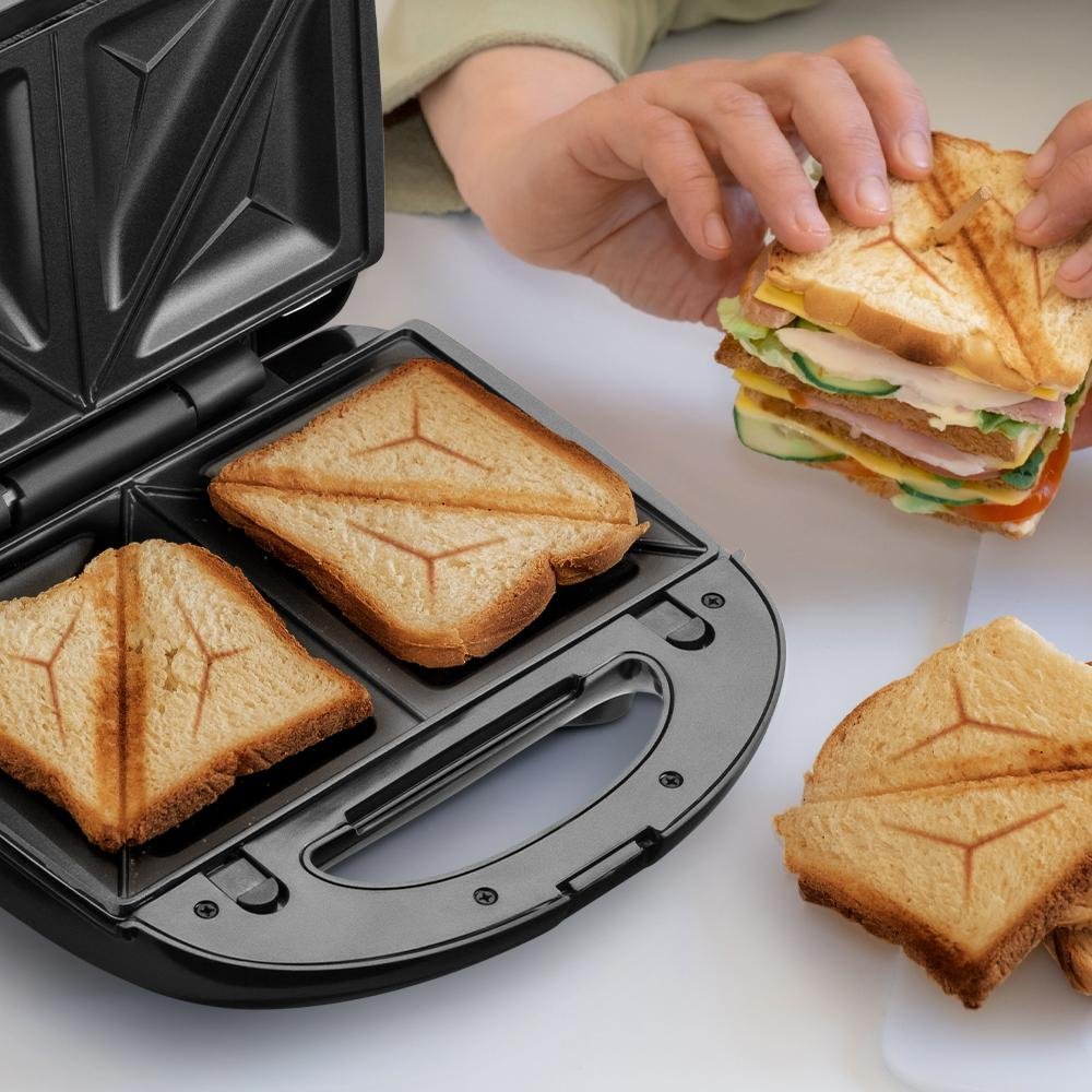 Grill 3 em 1 Com 3 Tipos de Chapas 750w-220 Multi - CE193