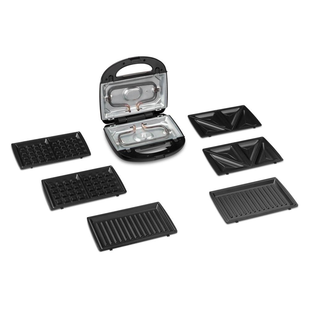 Grill 3 em 1 Com 3 Tipos de Chapas 750w-220 Multi - CE193