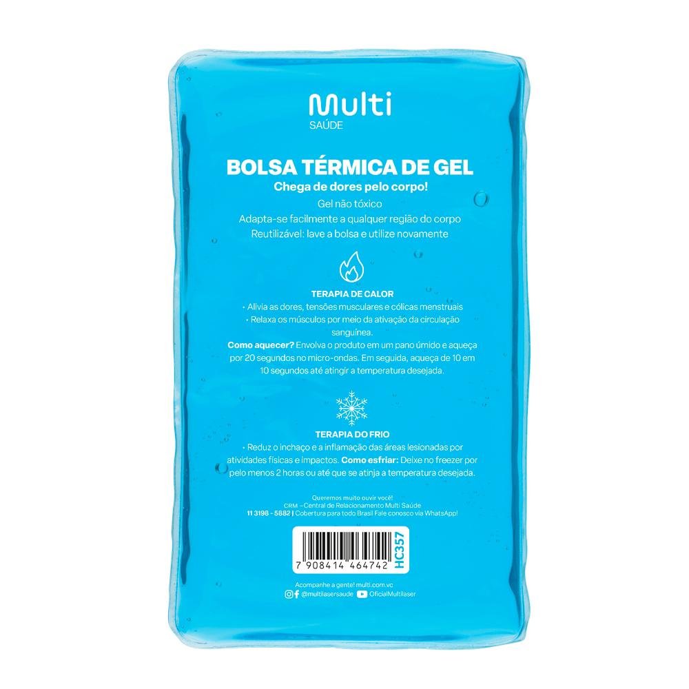 Bolsa Termica Transparente em Gel Tamanho G Multi Saude - HC357