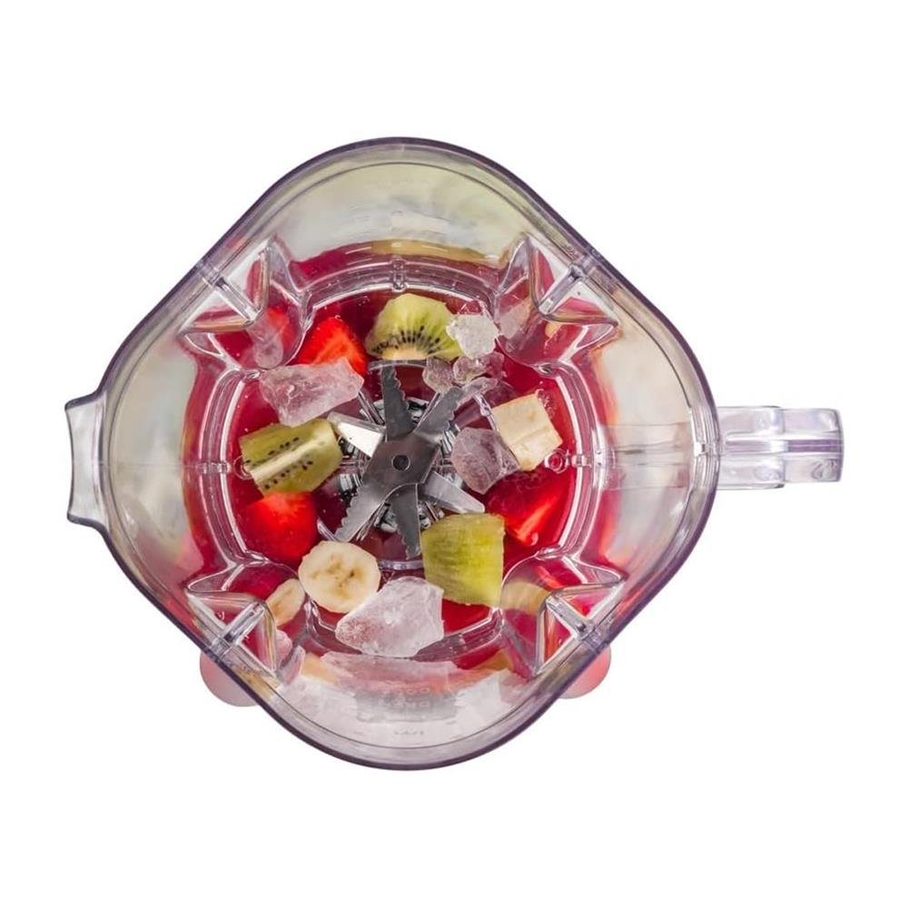 Liquidificador 2,6L Turbo Vermelho 1000w-127v com 8 Velocidades Multi - LQ1003