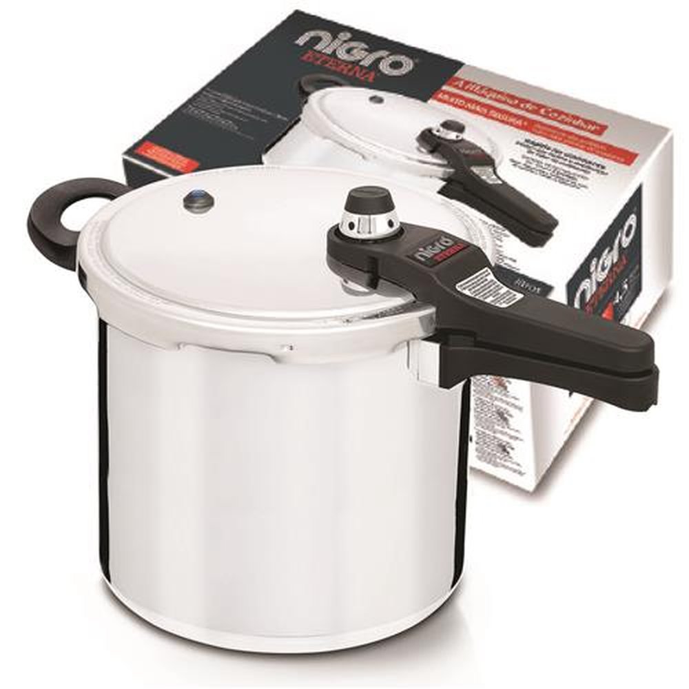 Panela de Pressão Nigro Eterna 8,0l Polida