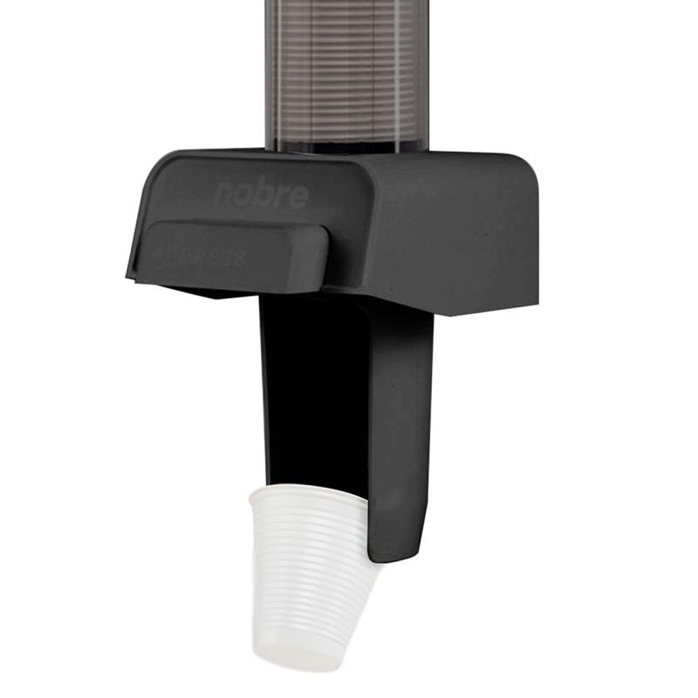Dispenser Poupador De Copos 150 A 200ML Preto Multicopo Nobre
