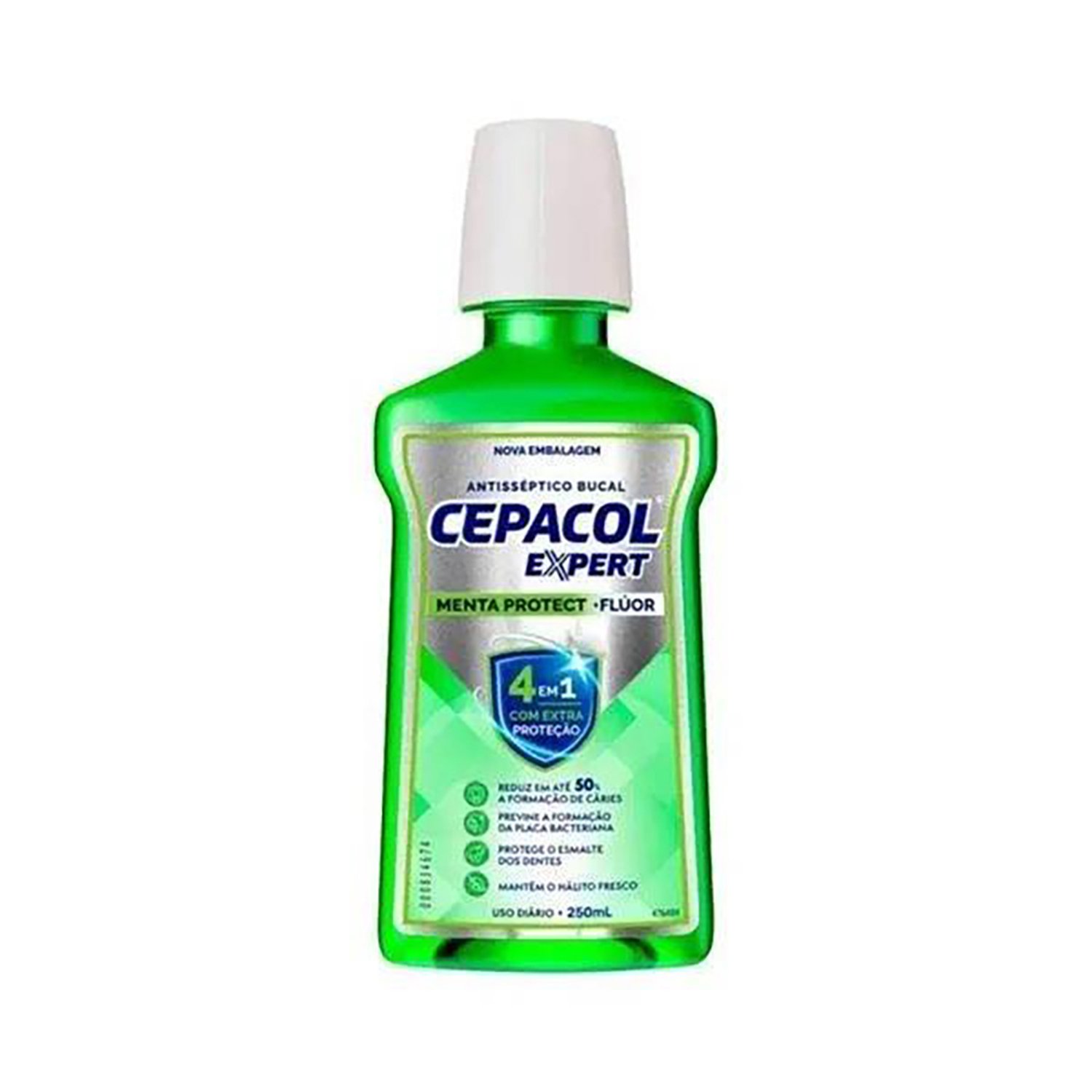 Enxaguante Bucal Cepacol 500Ml Menta/Ice Sem Alcool