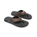 Chinelo Danper Adulto Masculino Evolution Premium 10001 Preto/Caramelo 44